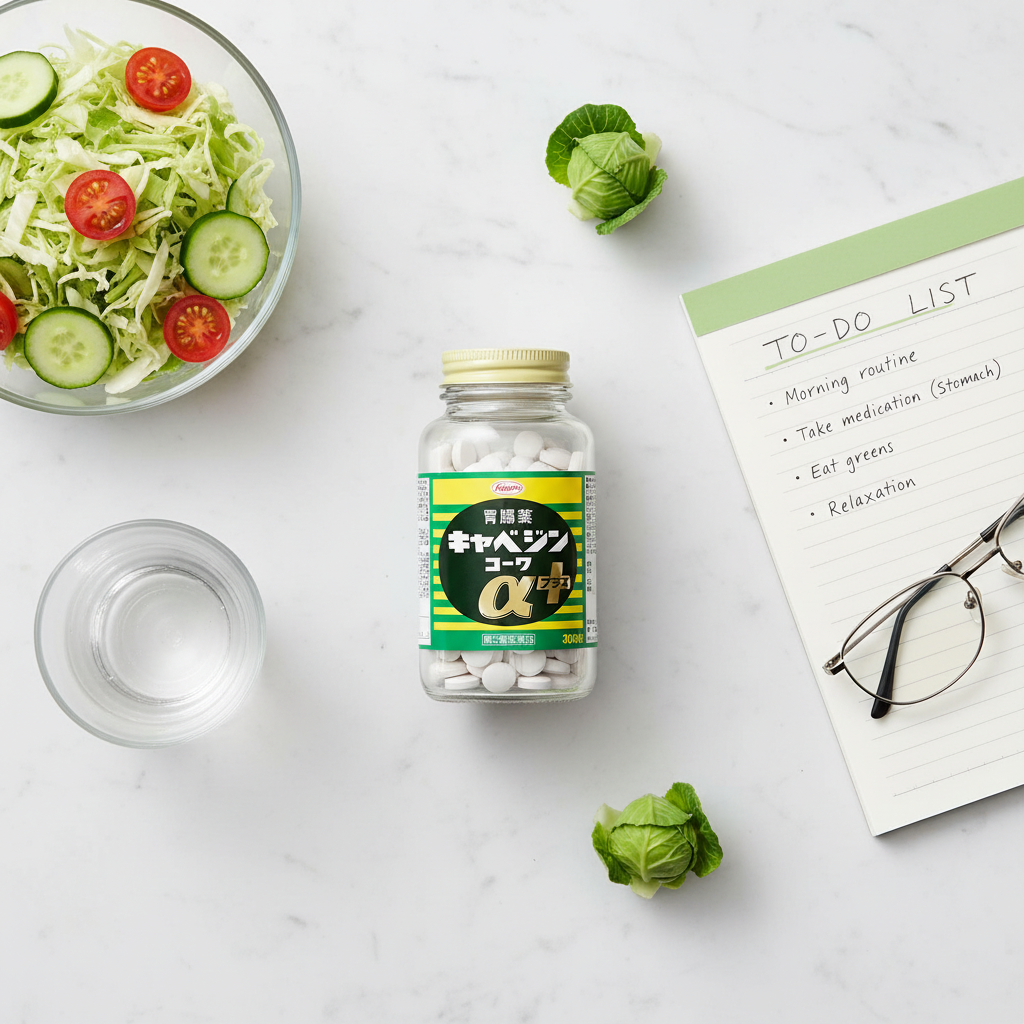 카베진 복용법 이미지